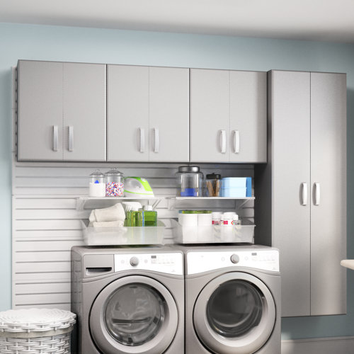 Flow Wall Deluxe Wood Wall Mounted Laundry Room Organizer Wayfair